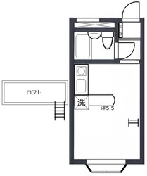 ベルピア平塚第８の物件間取画像